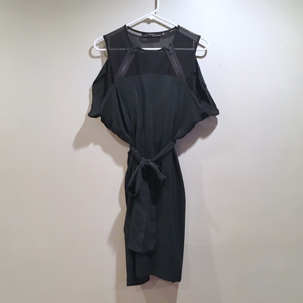 All Saints Silk Cari Dress